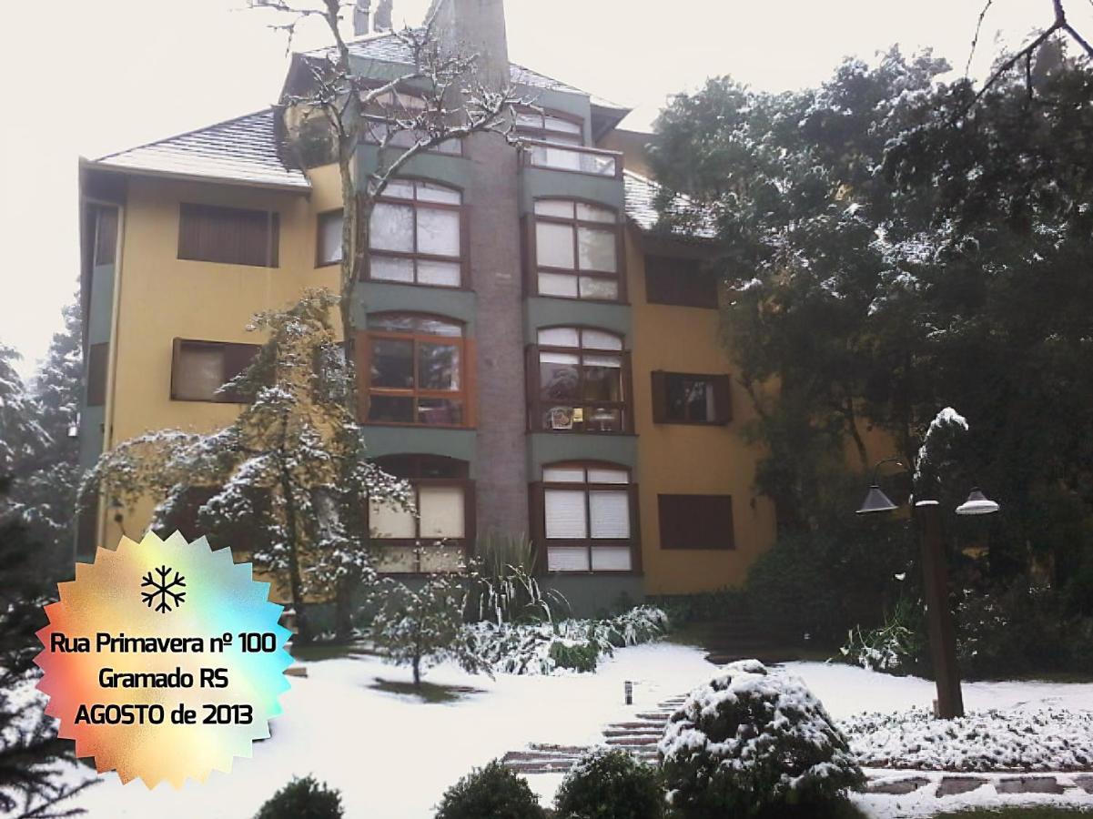 Apartamento Aluguel Temporada Gramado Ngoại thất bức ảnh